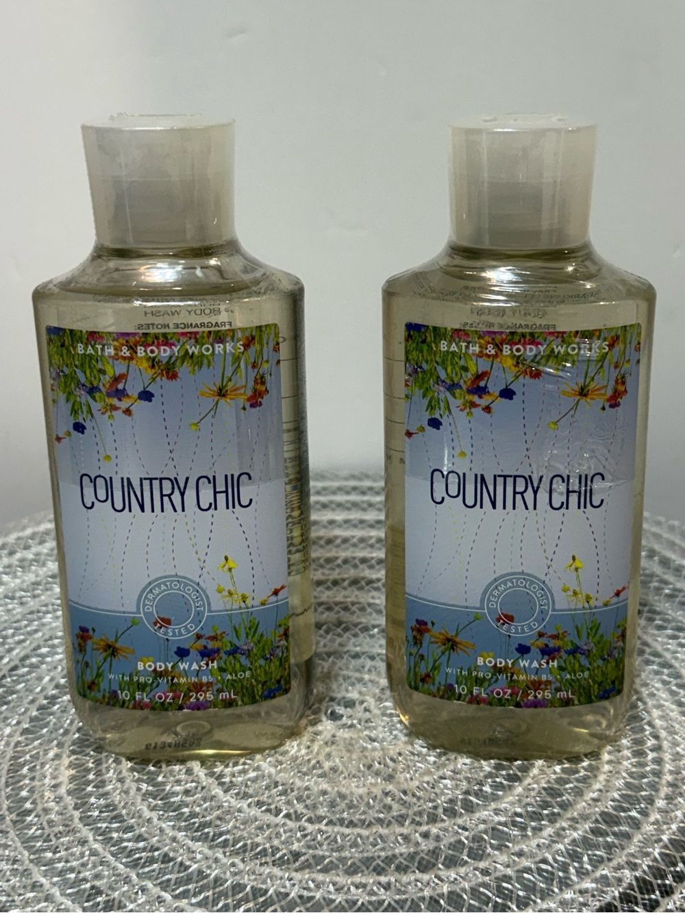 BBW Country Chic Body Wash Set of 2 NWT